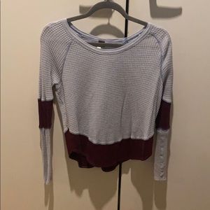 Free people long sleeve top